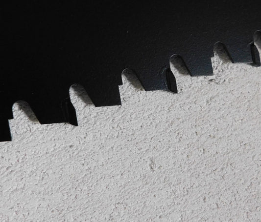 Aerated concrete saw
