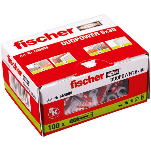 Stecker Fischer Duopower 6x30 pro Box