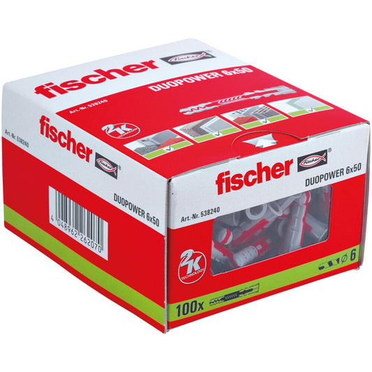 Plug Fischer Duopower 6x50 Per Box